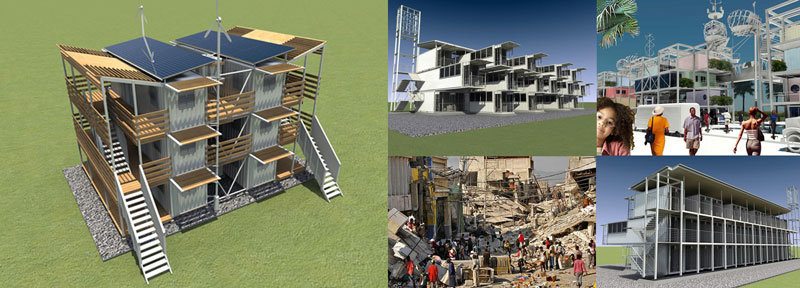 Shipping container accommodates homeless Shipping container accommodates homeless