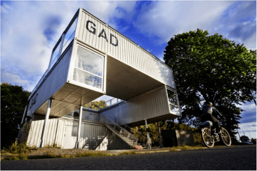 GeoBox  Pty  Ltd shipping containers as art and buildings