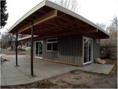 shipping container holiday home with carport shipping container holiday home with carport